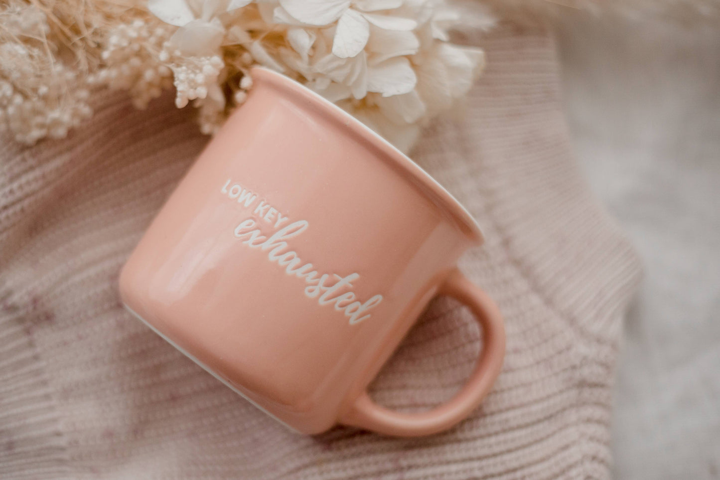 Low Key Exhausted Mug