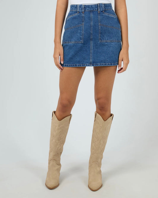 BECCA SKIRT HERITAGE BLUE