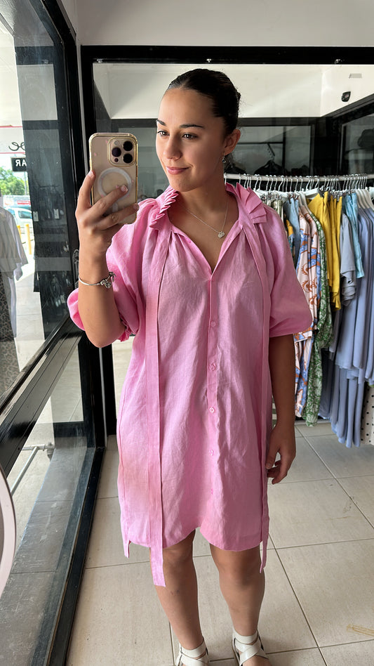 Tilly Dress - Sachel Pink