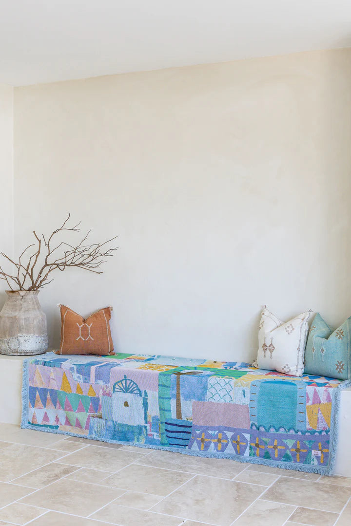 Rock The Kasbah Art Throw Rug By Sue Fantini