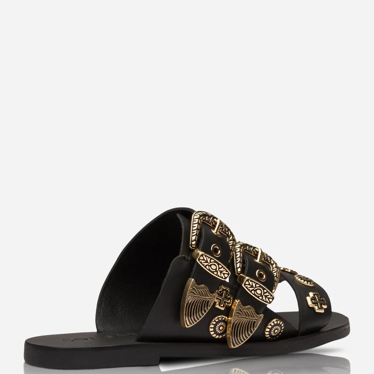 EASTWOOD SLIDE - BLACK/GOLD