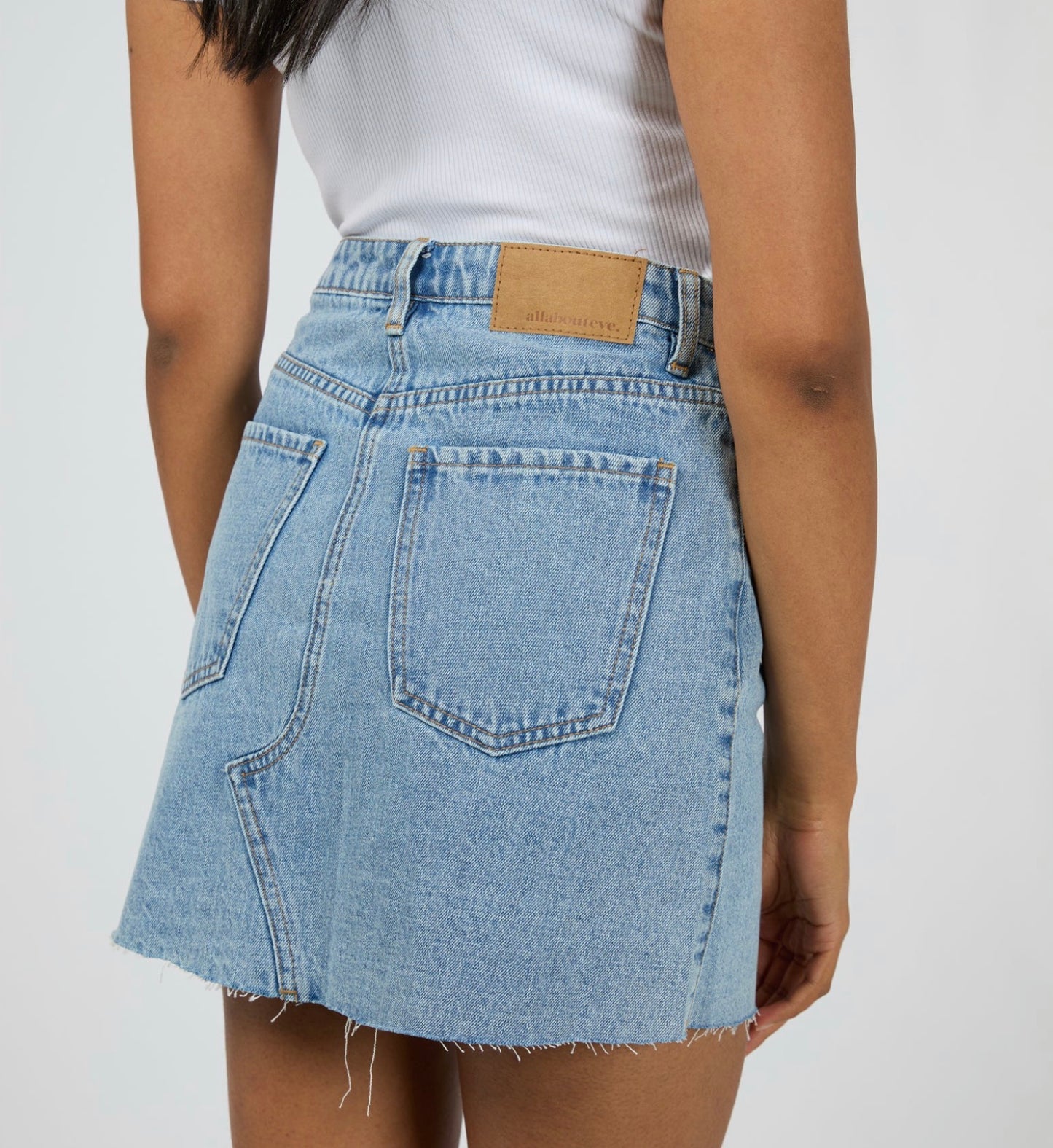 MARGOT DENIM SKIRT LIGHT BLUE