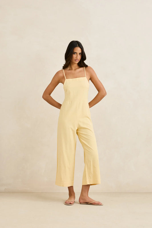 Classic Jumpsuit Butter