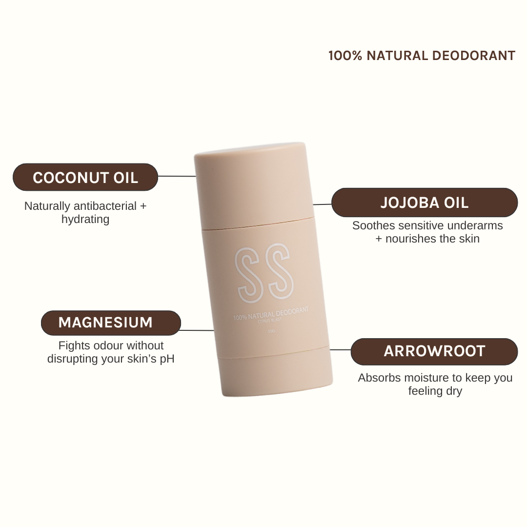 100% Natural Deodorant