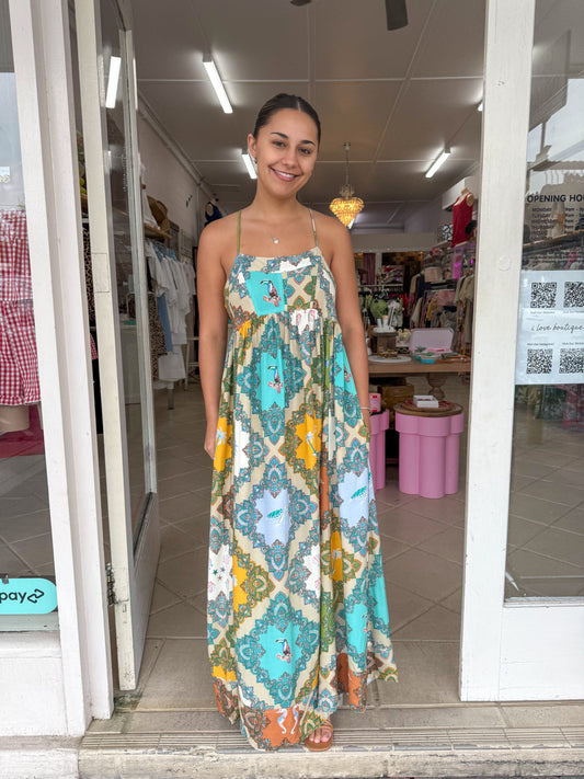 Madds Dress - Oceanic Mele