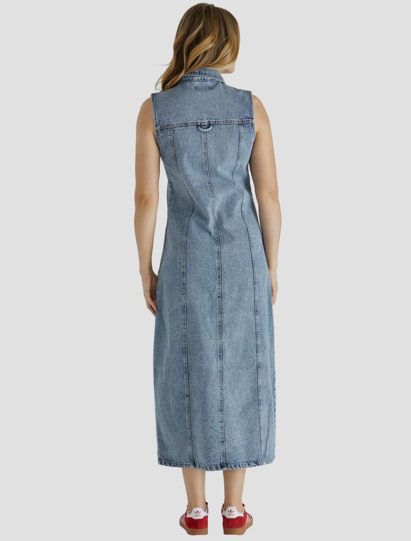 JORDON DRESS - ACID WASH