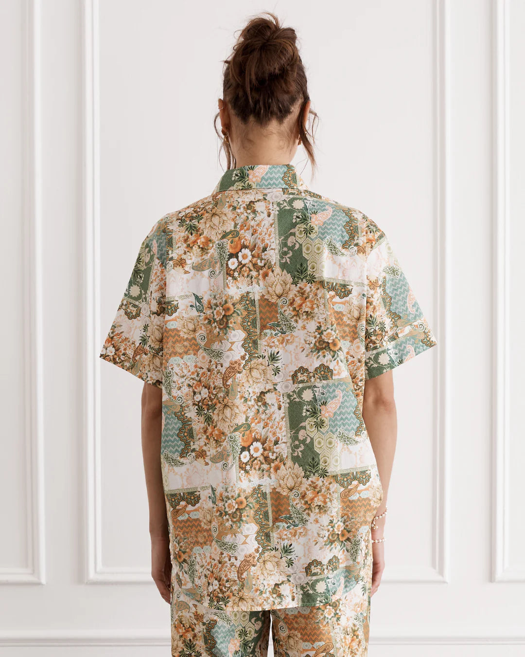 MOSAIC BIANCA CUBAN SHIRT