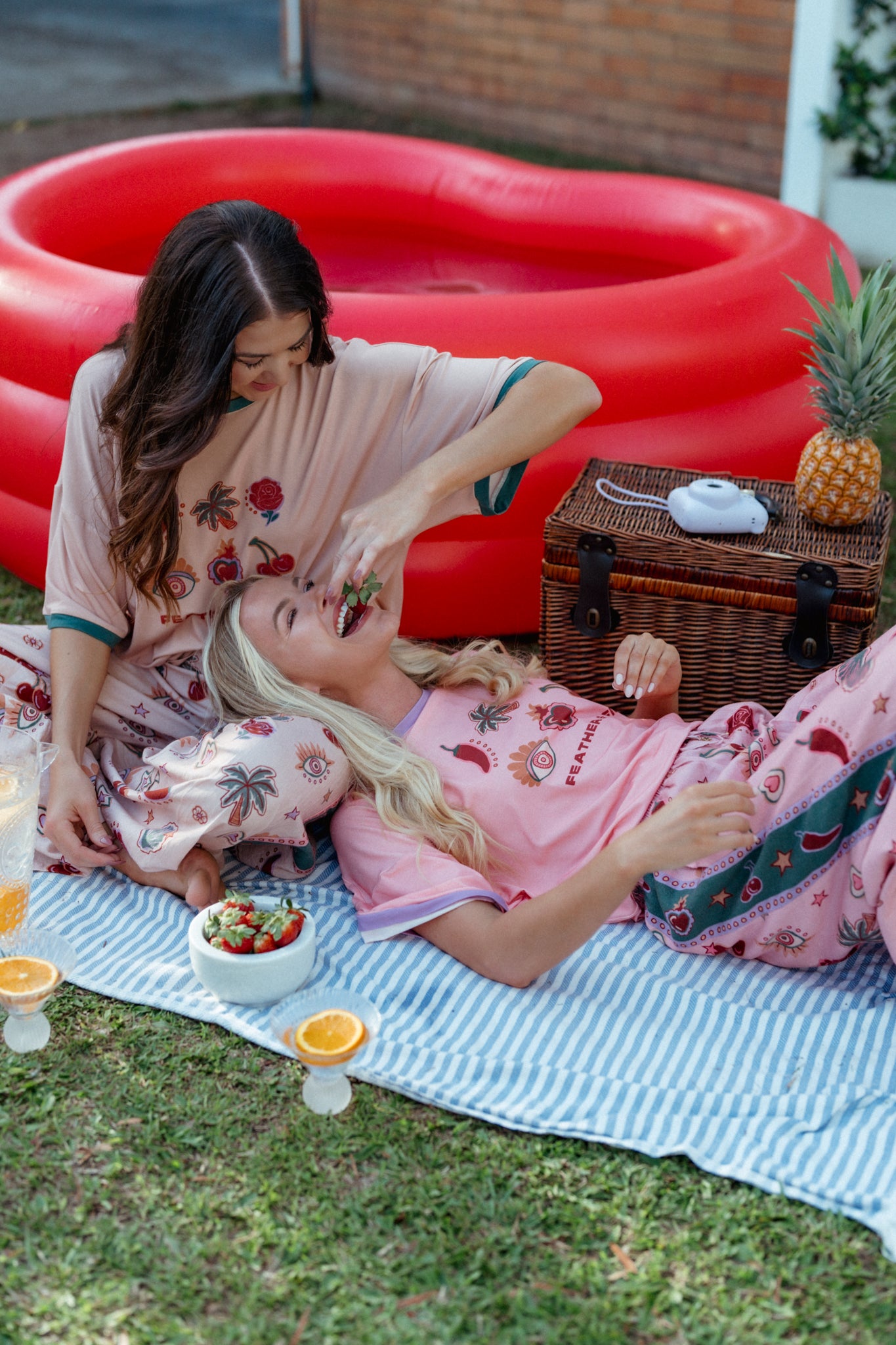 Feather + Fig Logo Tee - Spanish Villa