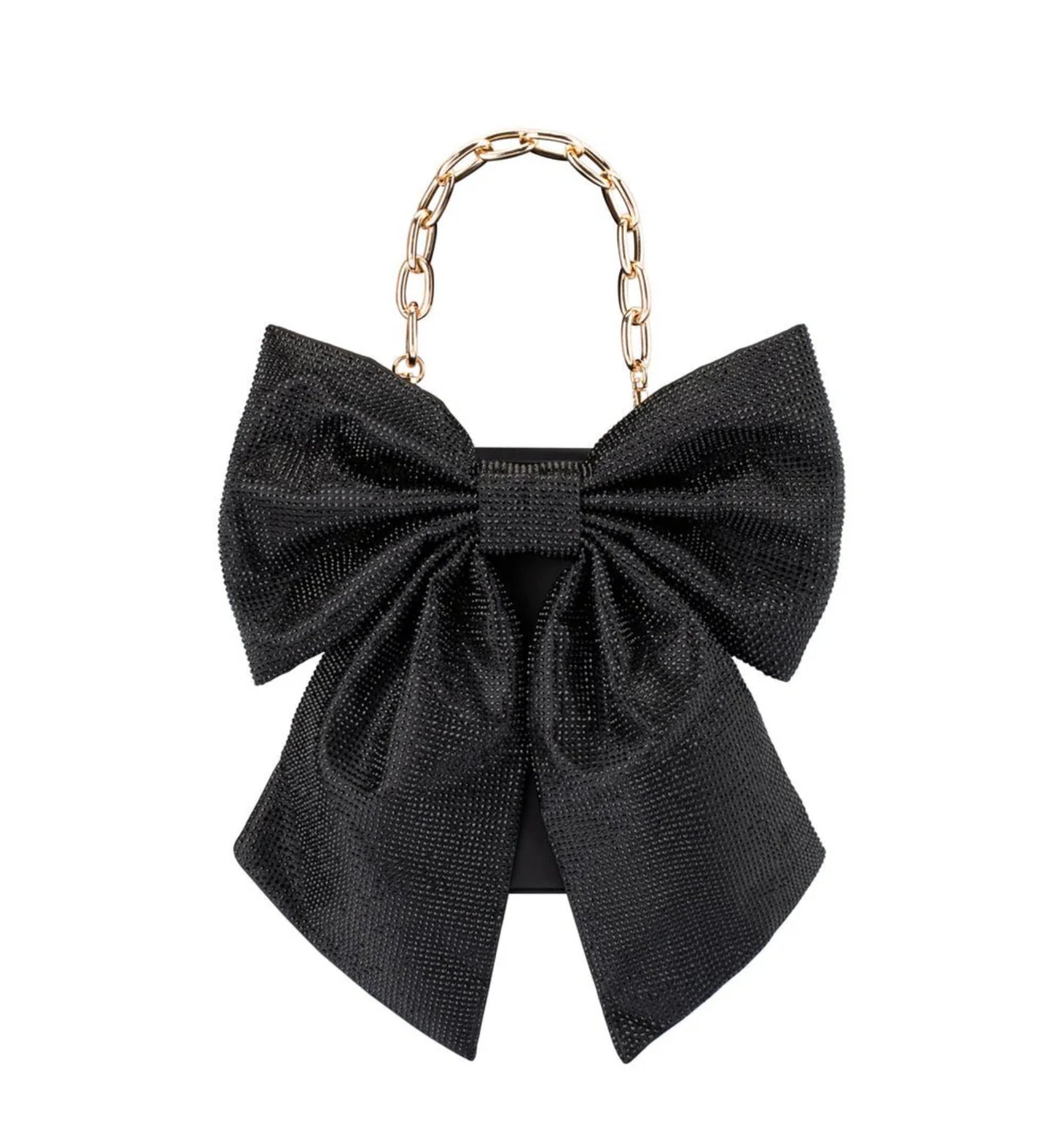 DREW CRYSTAL BOW BAG