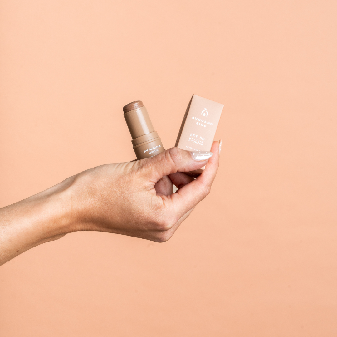 SPF 50 Natural Bronzer: Medium-Dark