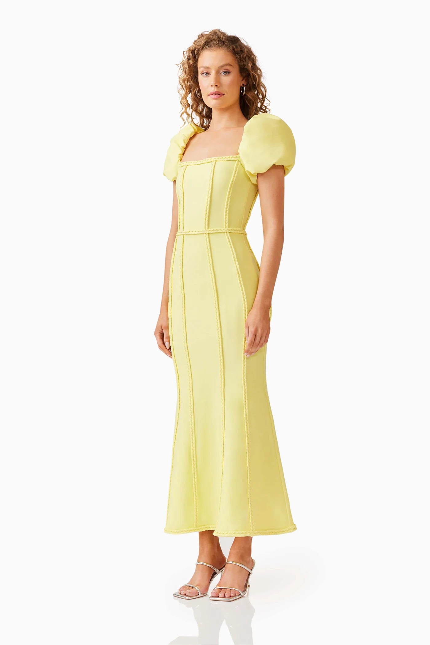 Katlyn Maxi Dress in Yellow