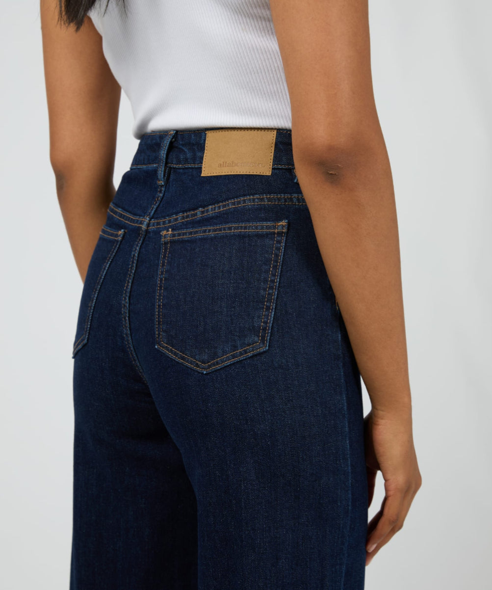 JACQUI WIDE LEG - Indigo