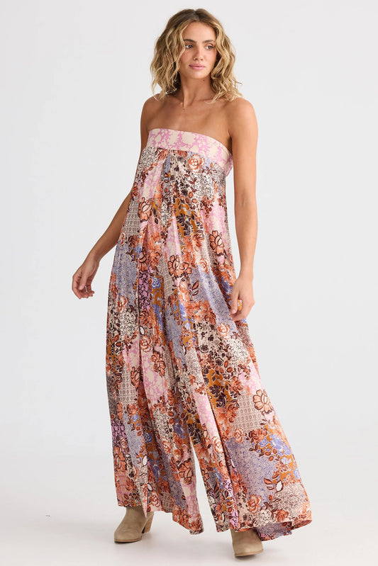 Lucky Charm Jumpsuit - Dream Weaver W Meadow Muse