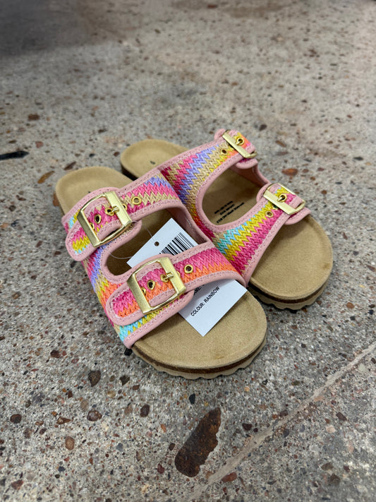 Kids Gracie Slide - Rainbow