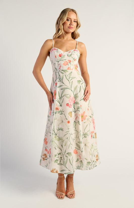Flora Midi Dress