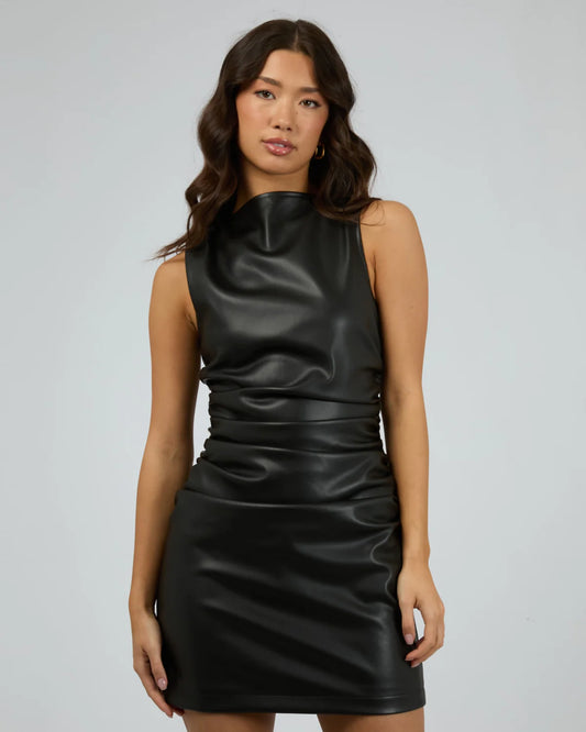 LIV ROUCHED MINI DRESS