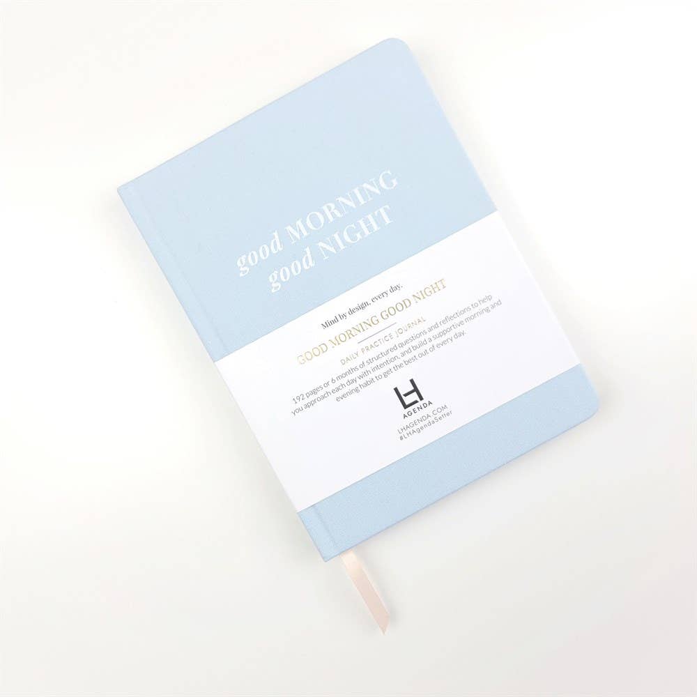 Good Morning Good Night - Sky Blue - Daily Practice Journal