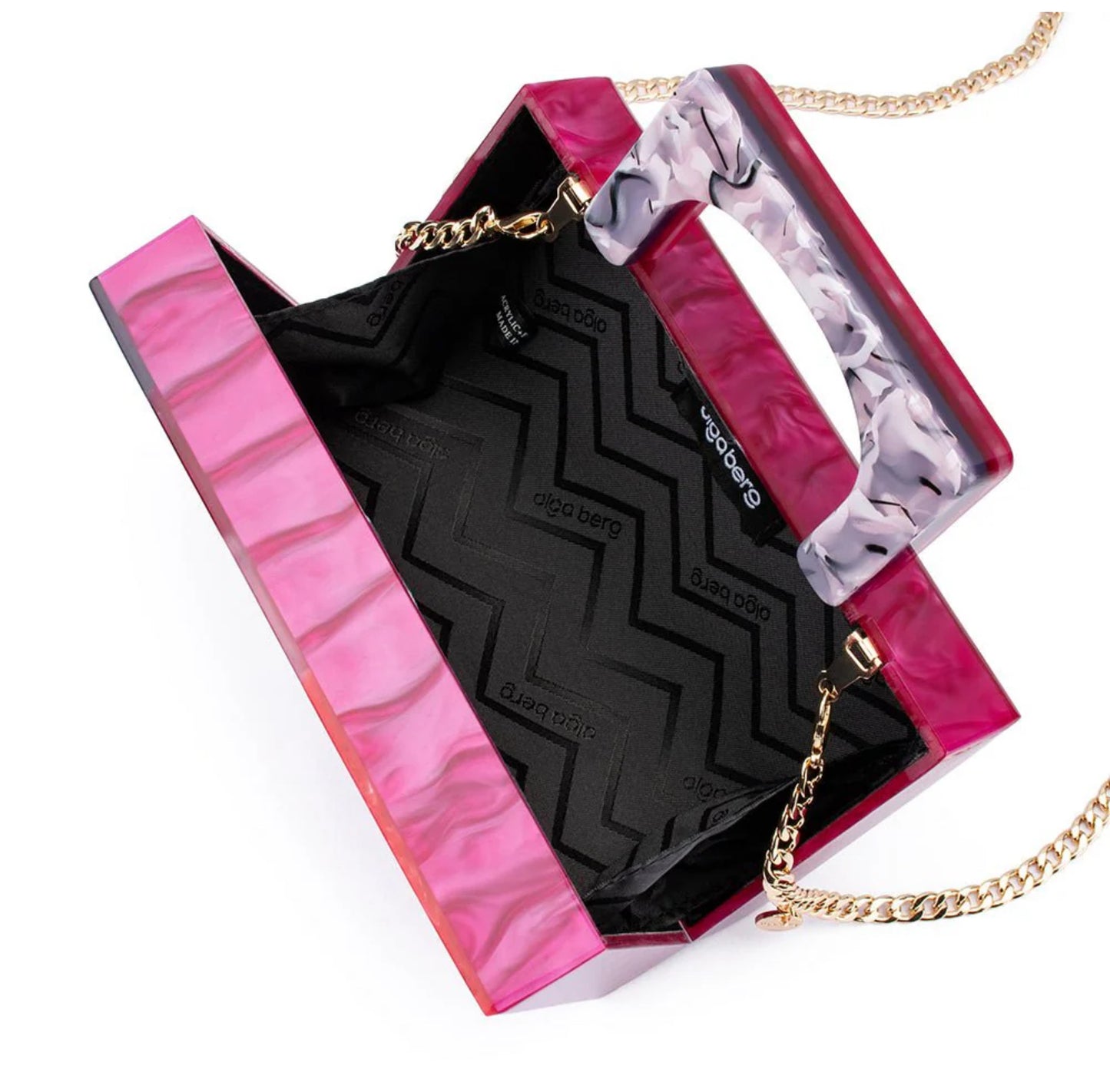 FLEUR ACRYLIC TOP HANDLE