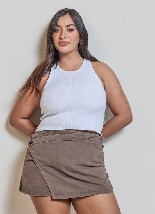 LENNI MINI SKORT COCOA