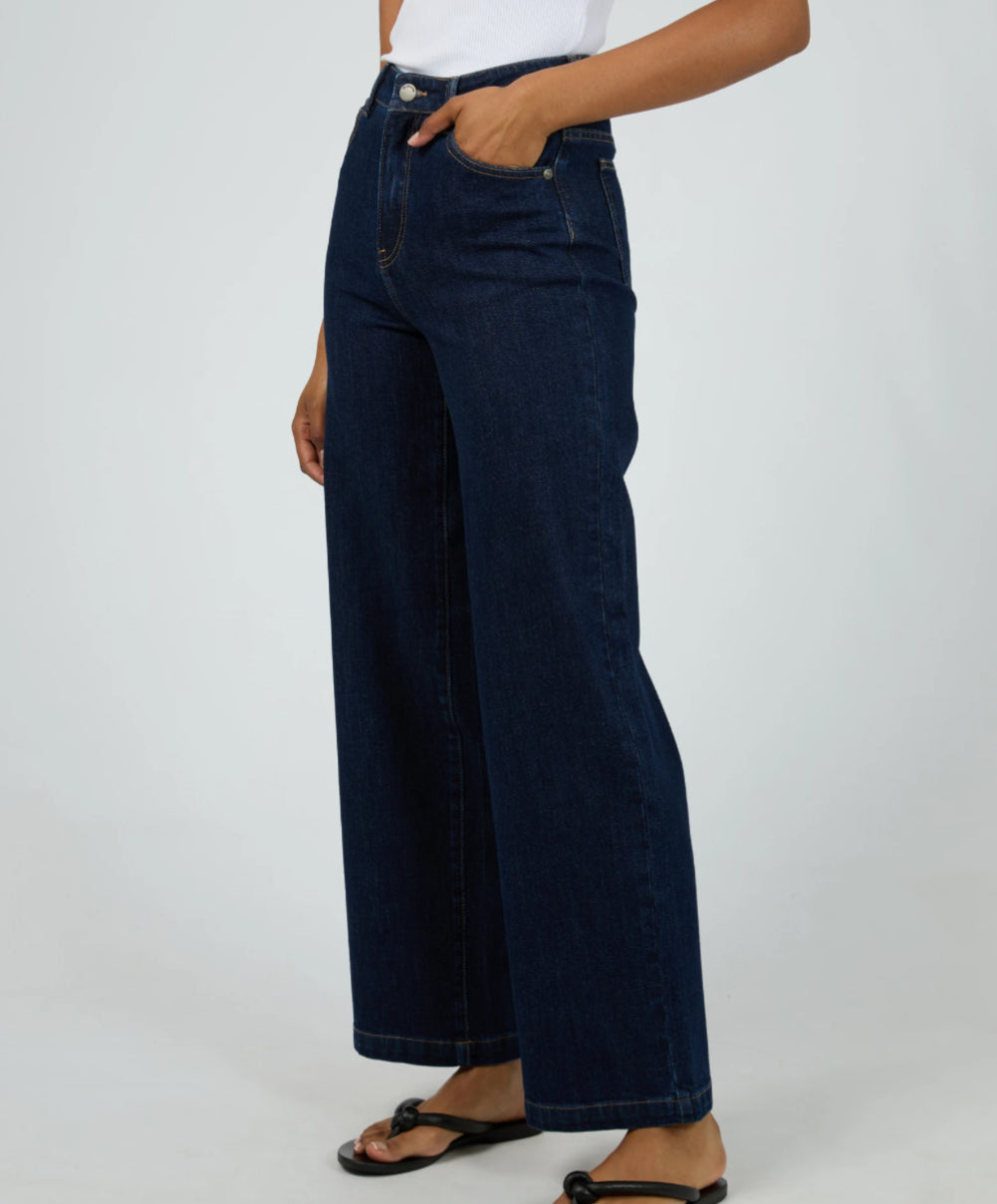 JACQUI WIDE LEG - Indigo
