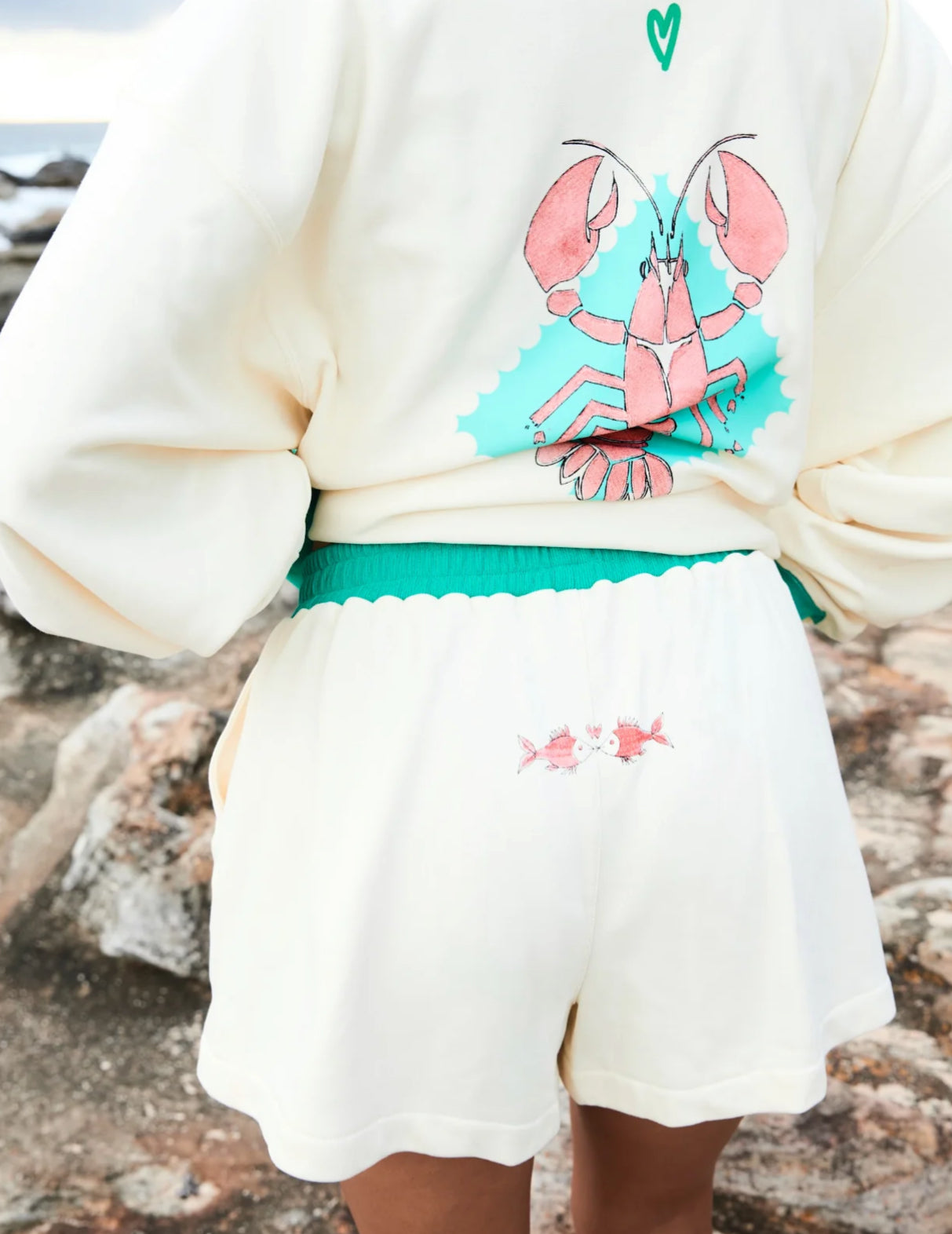 Love Lobster Shorts