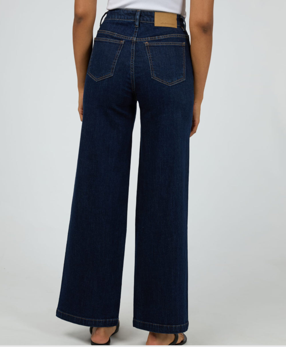 JACQUI WIDE LEG - Indigo