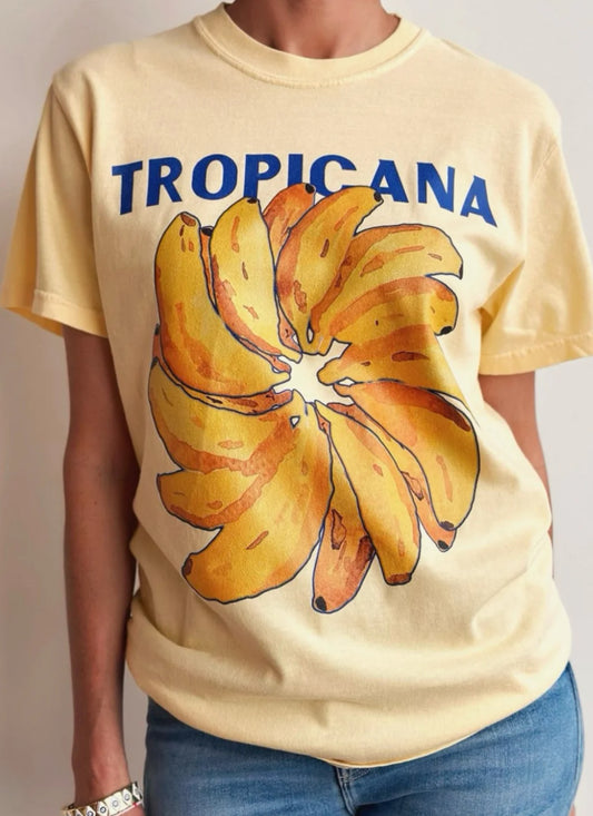 tropicana banana tee - Butter