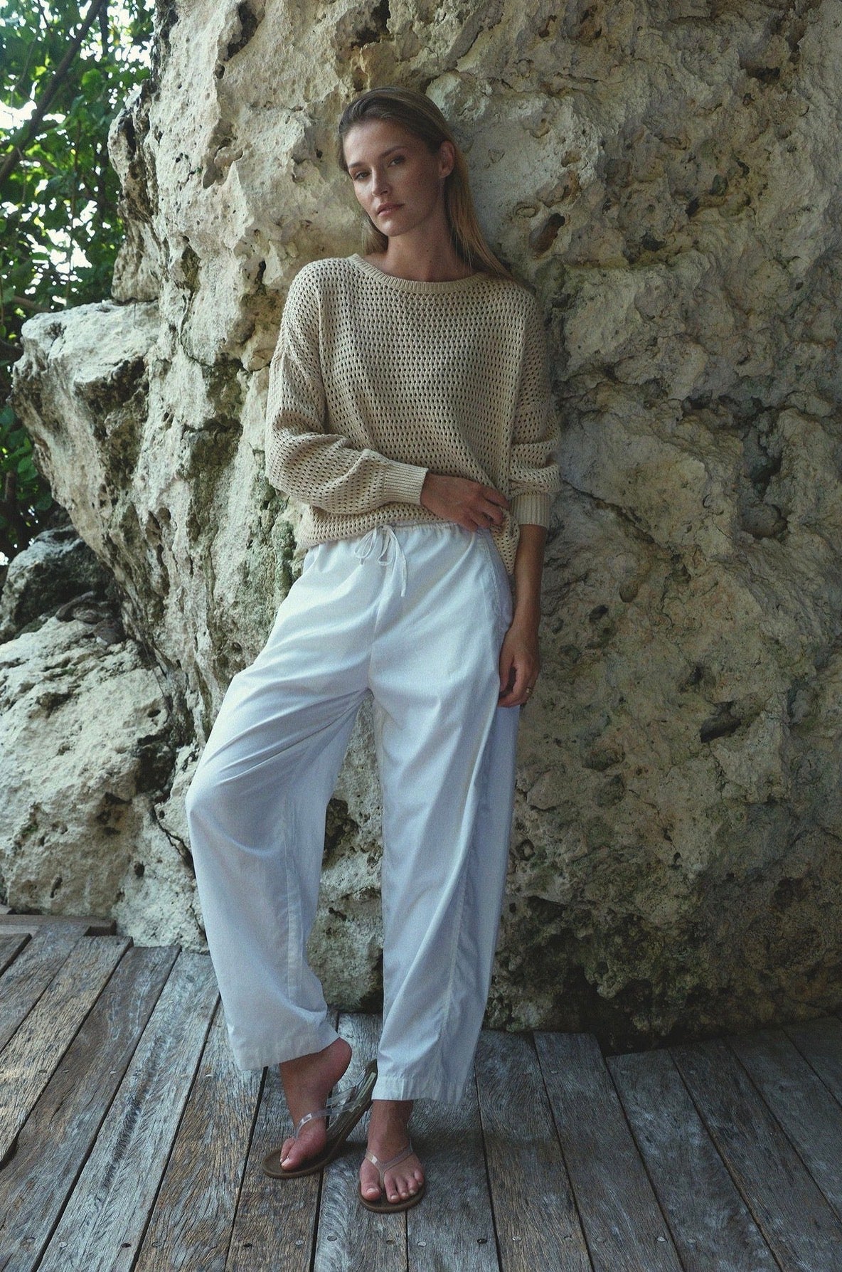 COCONUT PANTS - COCONUT IVORY