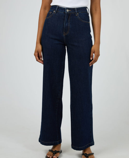 JACQUI WIDE LEG - Indigo