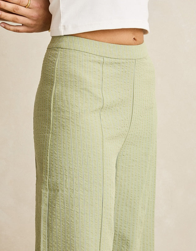 Vista Stripe Wide Leg Pants