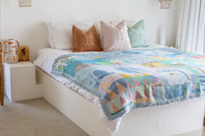 Rock The Kasbah Art Throw Rug By Sue Fantini