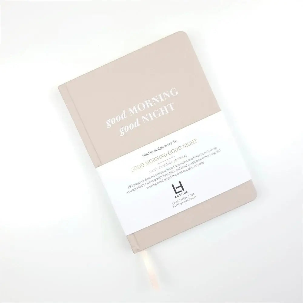 Good Morning Good Night - Mocha - Daily Practice Journal