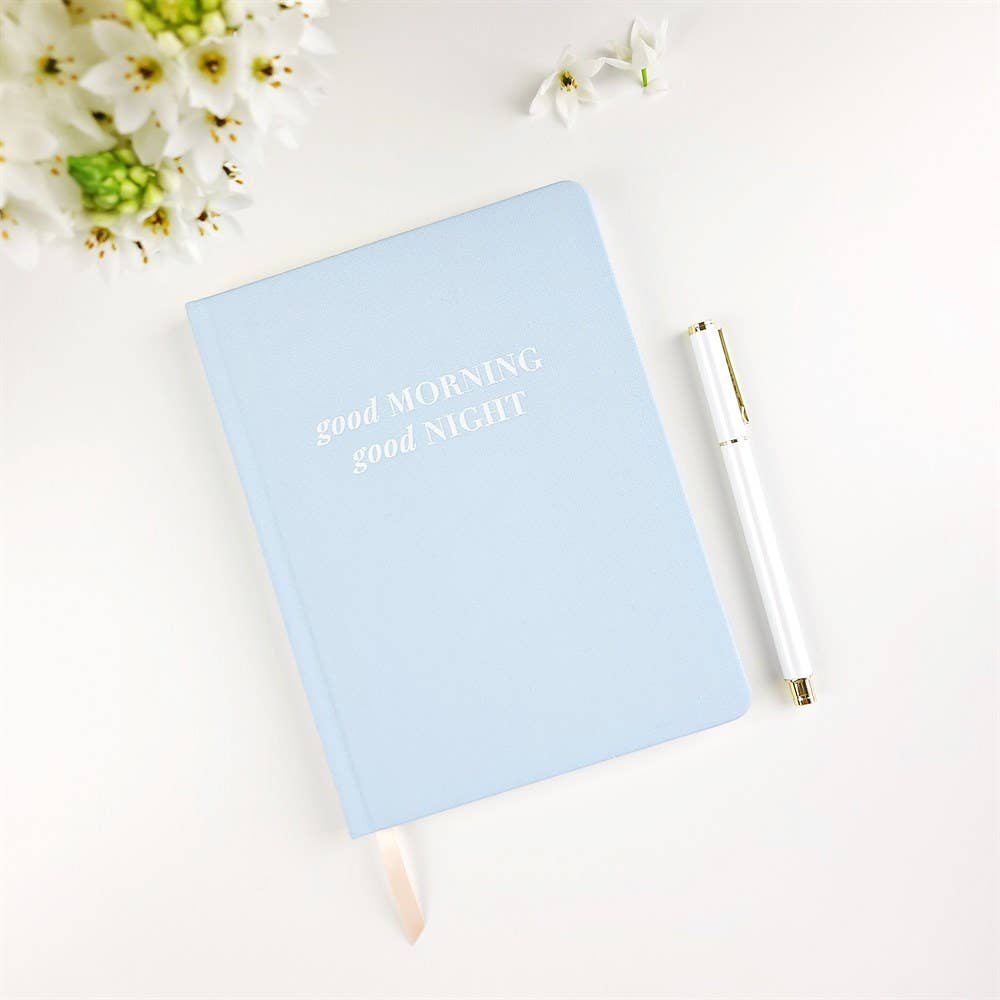 Good Morning Good Night - Sky Blue - Daily Practice Journal