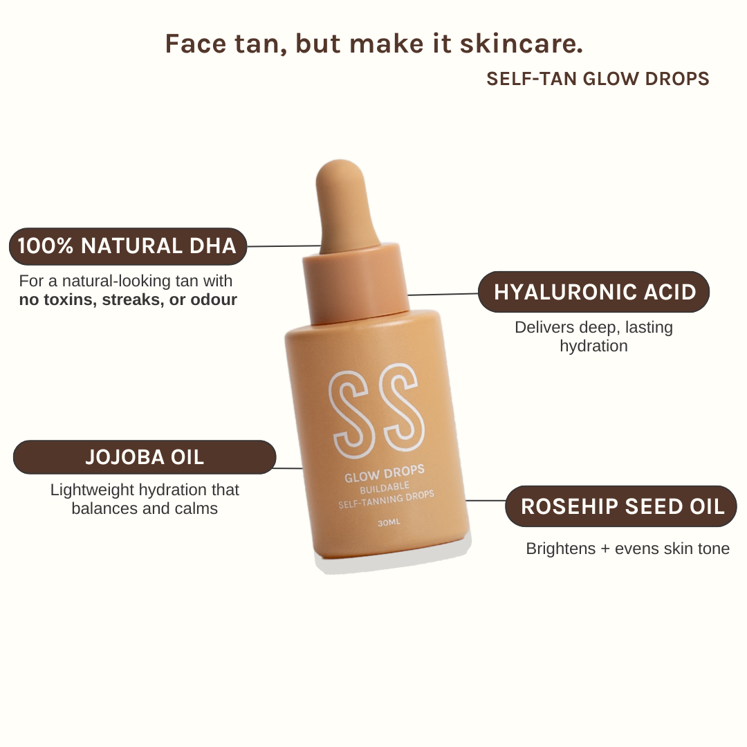 Glow Drops - Skincare-Infused Face Tan