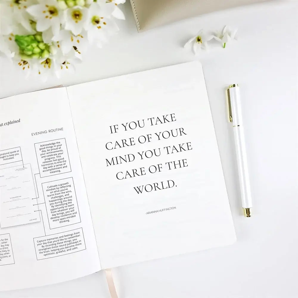 Good Morning Good Night - Mocha - Daily Practice Journal