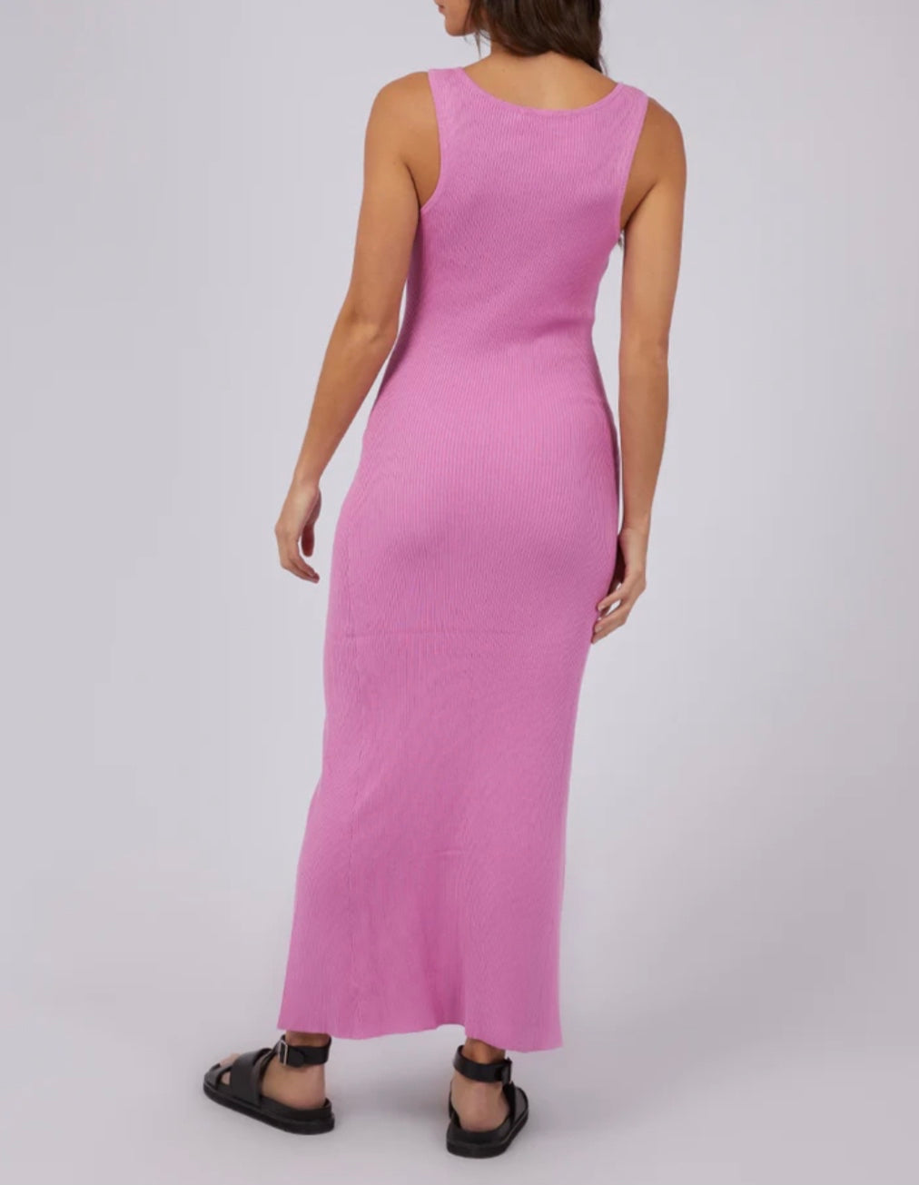 Freya Dress - Bright Pink