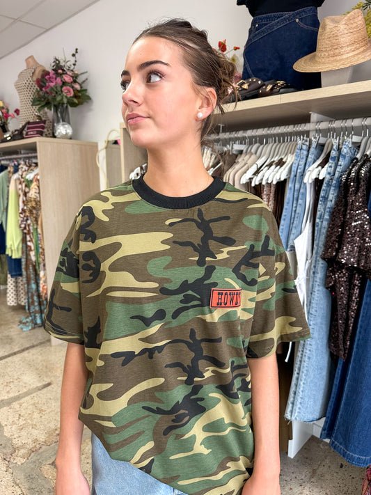 Camo Howdy Tee