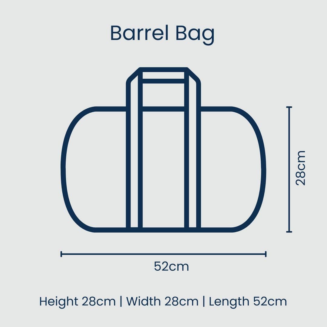 Barrel Bag – Sunny Floral