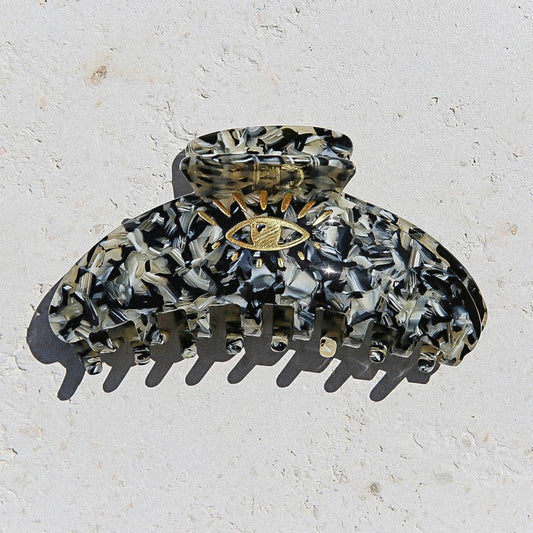 'Eye Love' Hair Claw Speckle