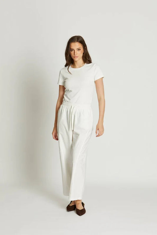 Florence Vicki Cotton Linen Tie Waist Pants