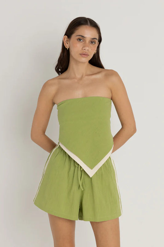 Lara Scarf Top - Green