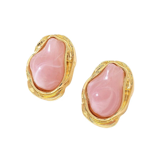 Hannah Pink 'Jelly' Studs