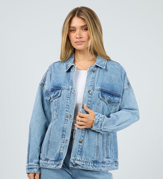 BLAIR DENIM JACKET LIGHT BLUE