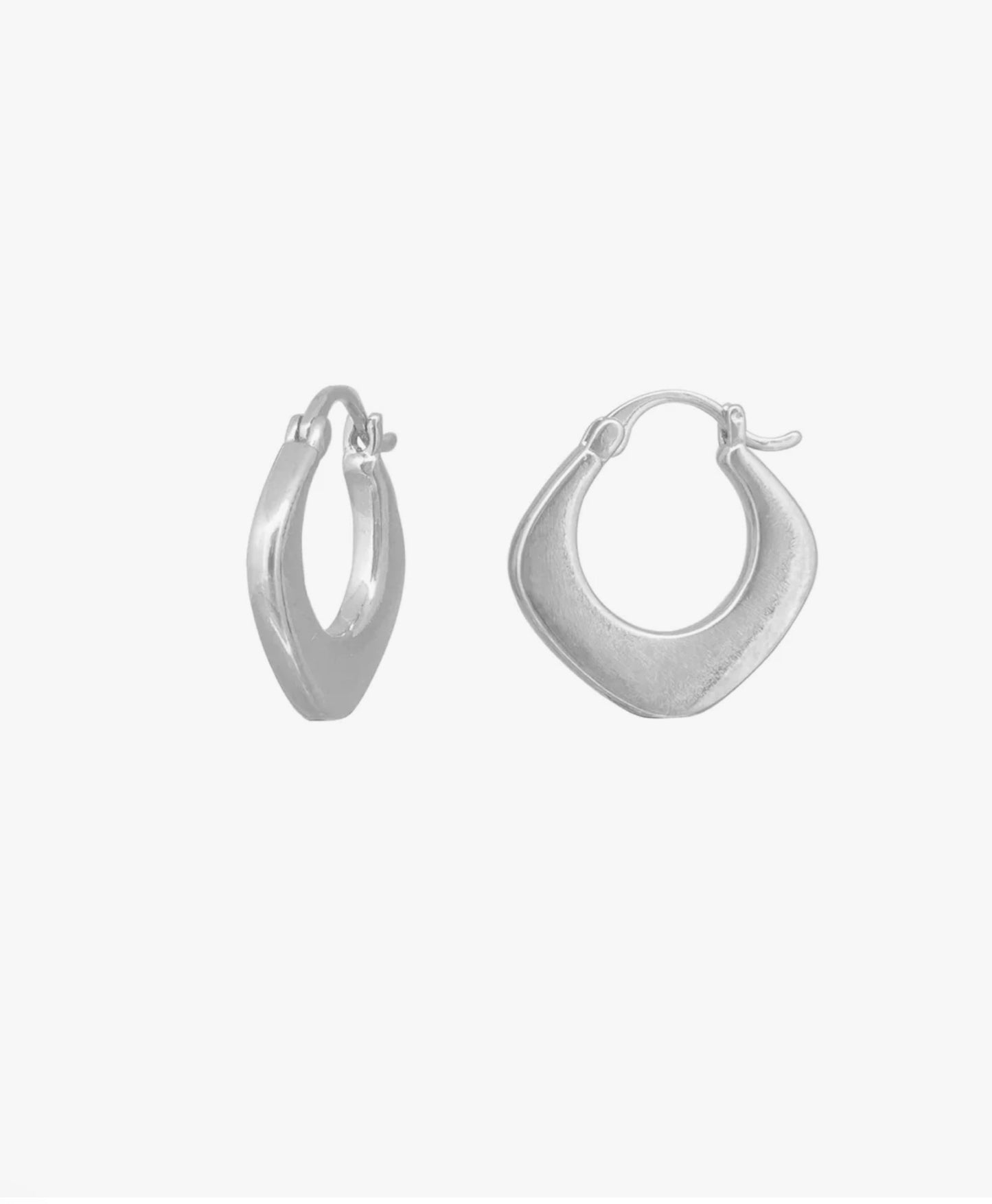 ELLA HOOPS - SILVER