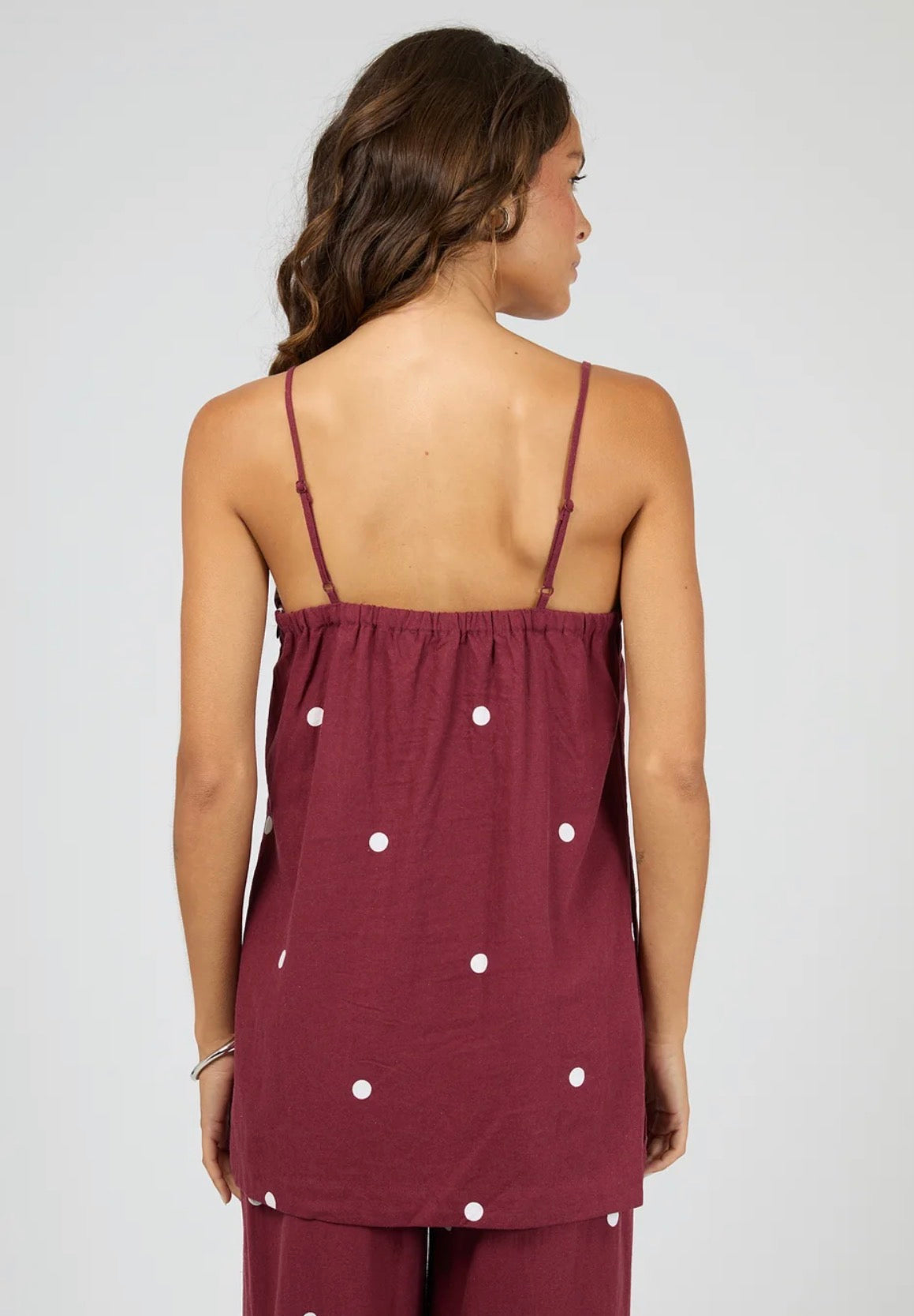 BORDEAUX TUNIC TOP CHERRY