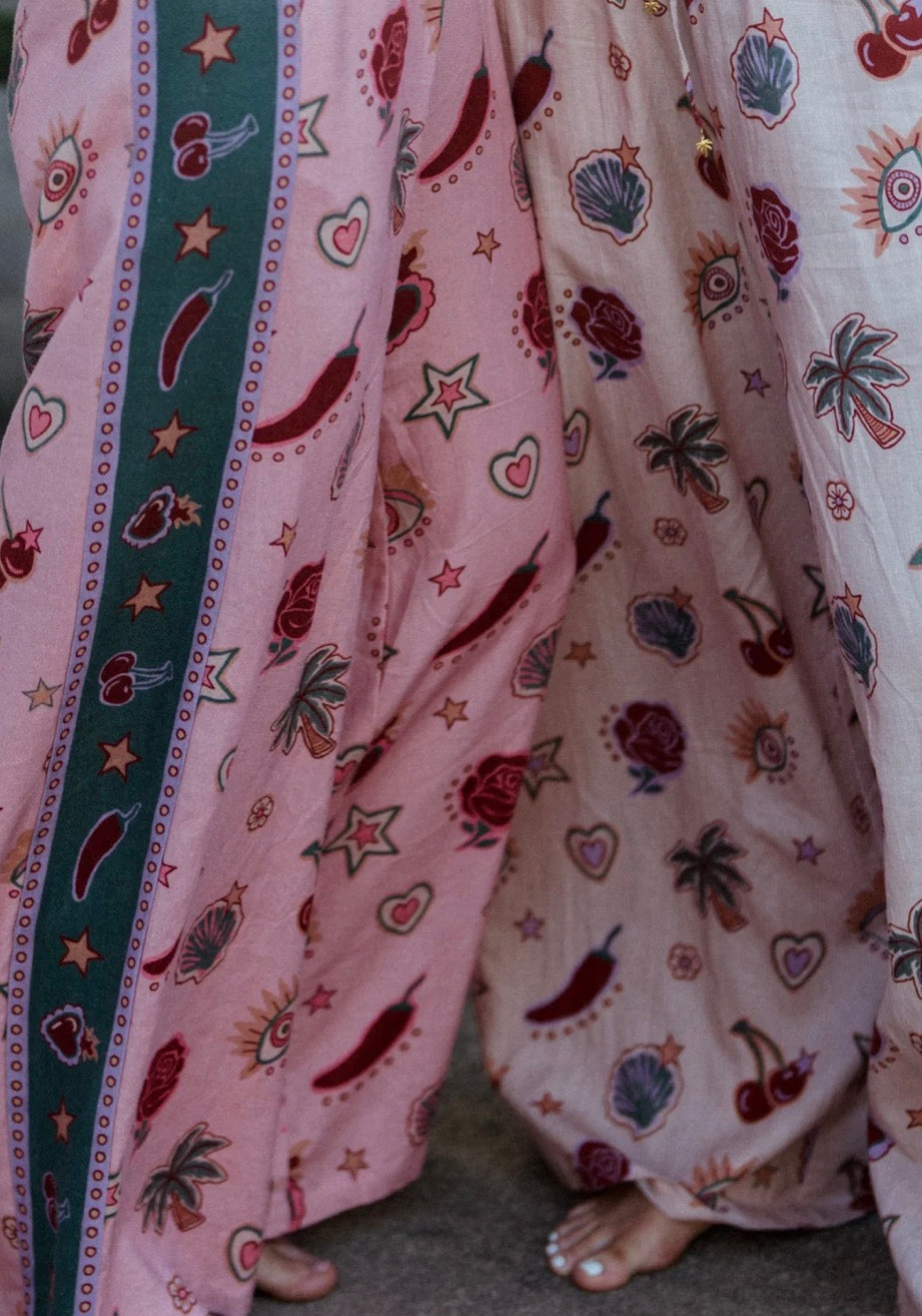 Paloma Pants - Flamingo Pink