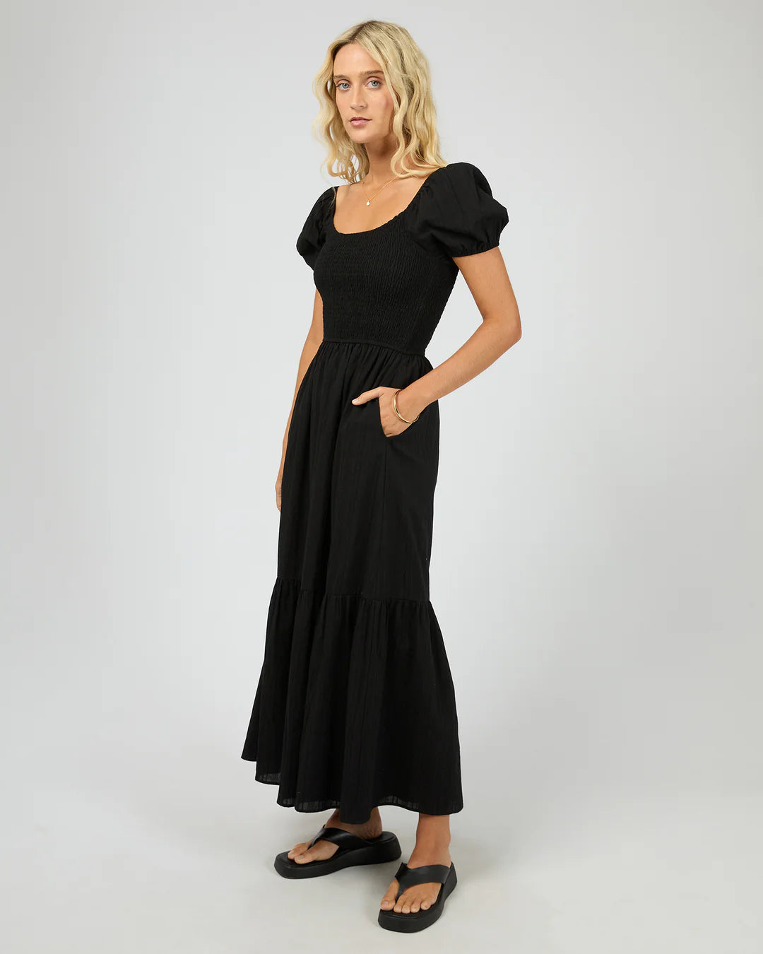 NYXIE MAXI DRESS BLACK