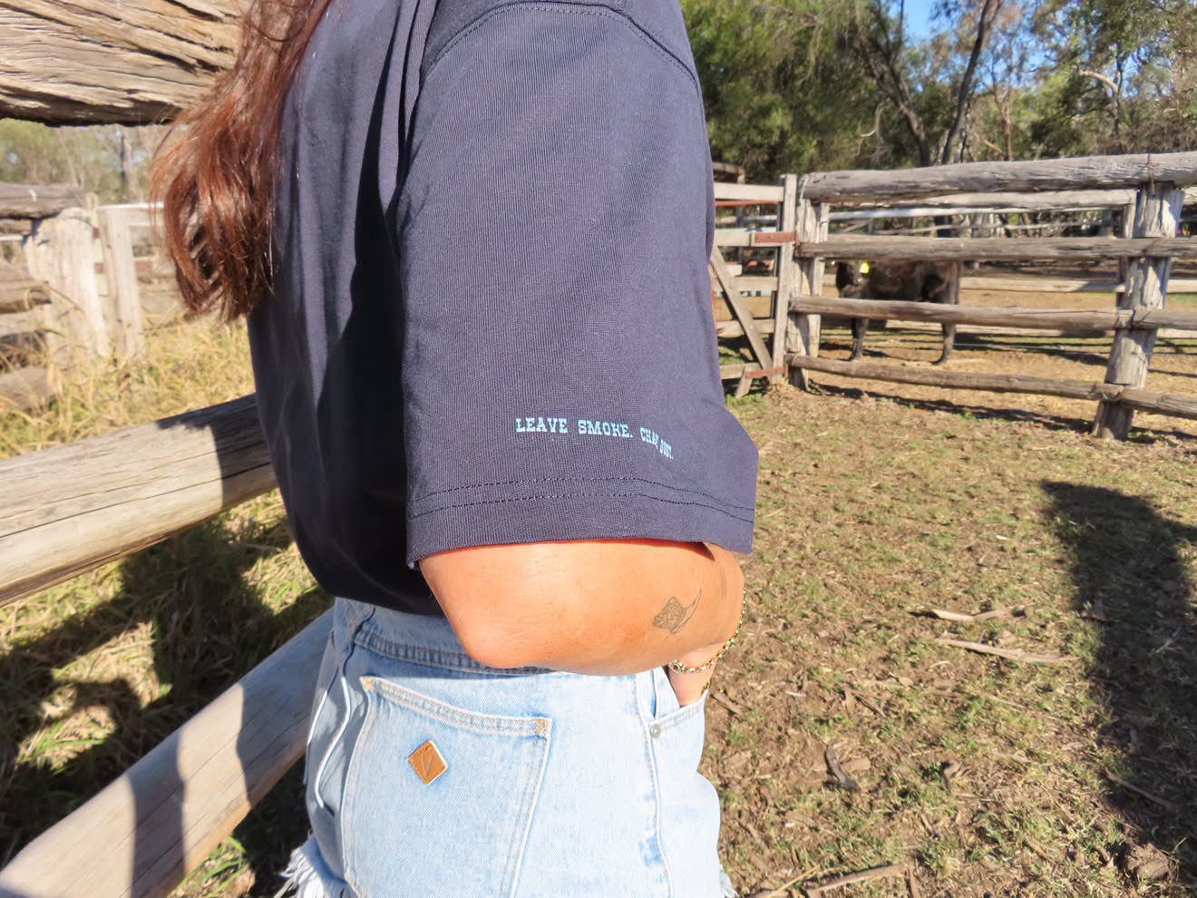Leave Smoke Chase Dust Tee