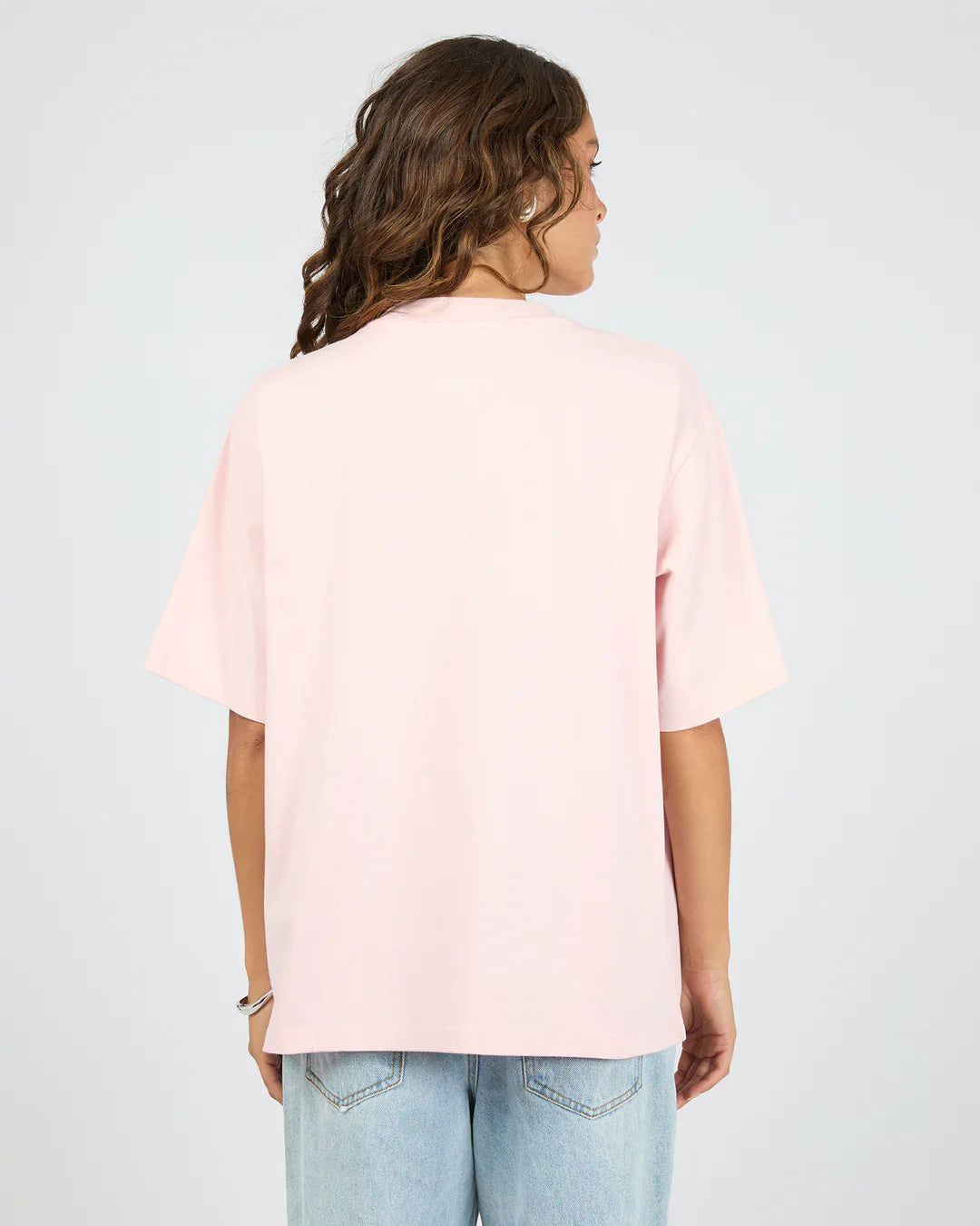 SILENT LUXE TEE PALE PINK