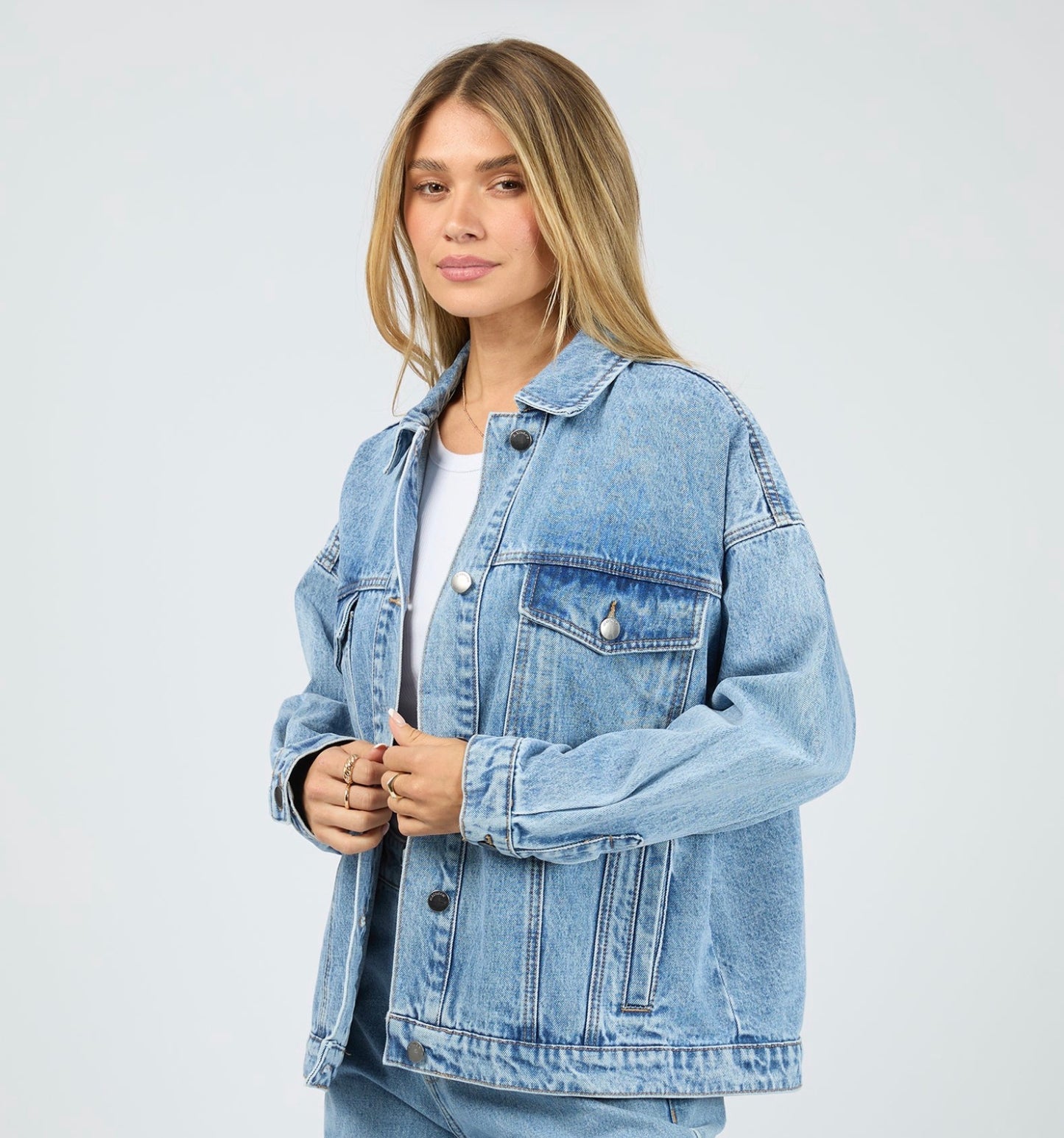 BLAIR DENIM JACKET LIGHT BLUE